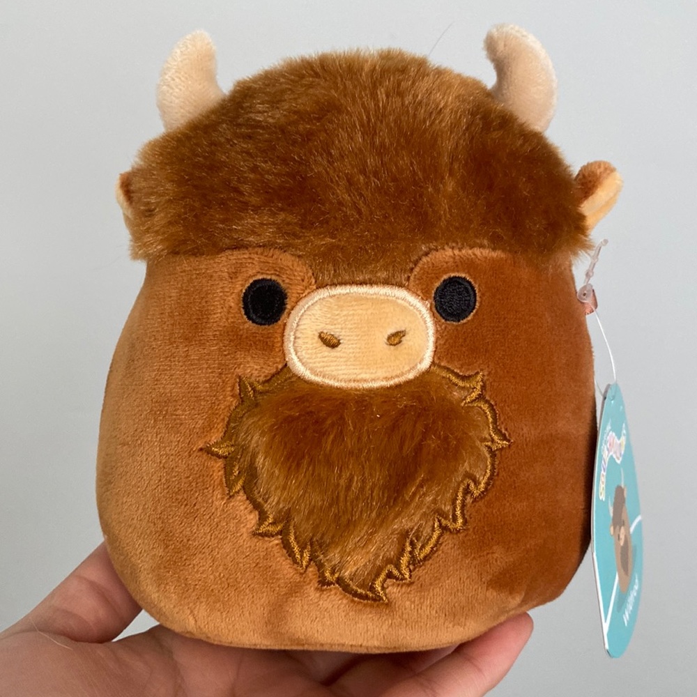 Squishmallows Brown Buffalo Plush